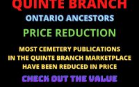 Cemetery Transcriptions - Price Reduction