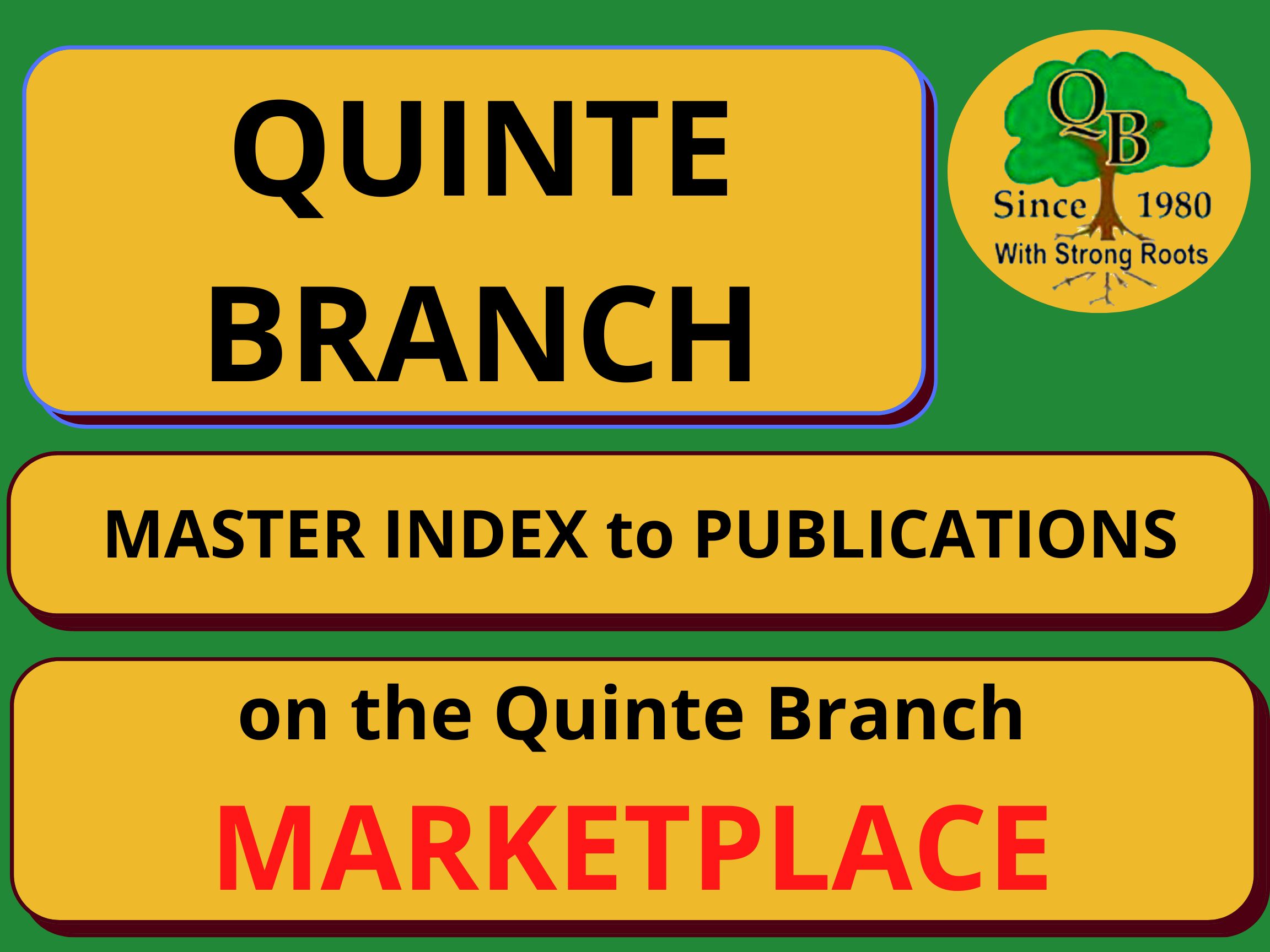 Master Index to Digital Publications